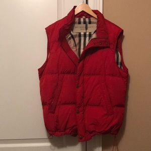 Men’s Burberry Brit bubble vest